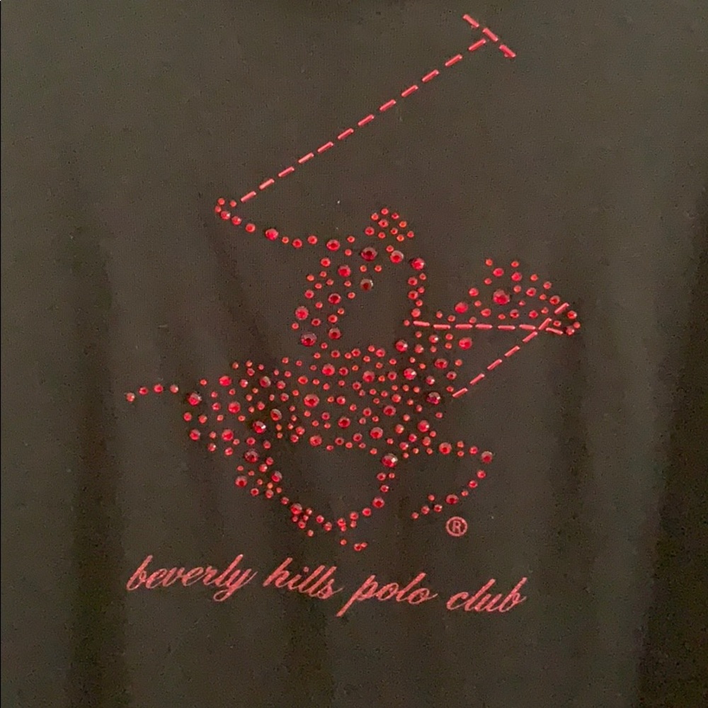 Beverly Hills Polo Club w/ Red Rhinestones - NWT